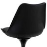 Cadeira Tulipa - Saarinen - Assento Plástico - Preto - 5