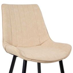 Cadeira Estofada Chicago - Nude Vintage - 4