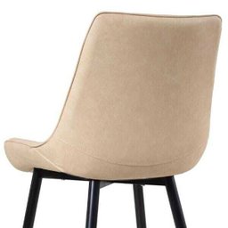 Cadeira Estofada Chicago - Nude Vintage - 5