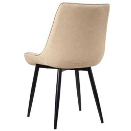 Cadeira Estofada Chicago - Nude Vintage - 3