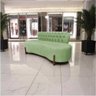 Sofá 2 Lugares Orgânico Curvo Tókio 150cm Bouclé Verde - 9