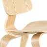 Kit 2 Cadeiras Charles Eames Lcw - Poltrona Lounge - Madeira Clara - 5