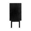 Ver imagem 3 de Mesa Aparador Bar Dobrável em Madeira Maciça - Preto - Preto
