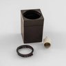 Spot Sobrepor Quadrado Marrom 9,5x9,5 Abs P/ Par20 Sz292/2s Megalux St3032 - 5