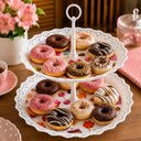 Ver imagem 1 de Boleira Bailarina 2 Andares para Doces e Cupcakes