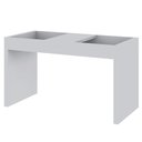 Ver imagem 5 de Mesa de Apoio para Notebook e Sofá Branco Book Líder Design