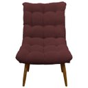 Ver imagem 5 de Kit 2 Poltronas para Sala Decorativa Consultório Clínica Recepção Salão Manicure Sufler Decorativa L