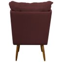 Ver mais imagens de Kit 2 Poltronas para Sala Decorativa Consultório Clínica Recepção Salão Manicure Sufler Decorativa L