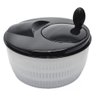 Seca Salada Prática Eficiente 23cm Grande Centrífuga de Salada Secador de Verduras Manual 4 Litros V - 1