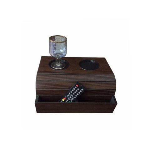 Kit Bandeja Esteira para Braço de Sofá Porta Copos/controle