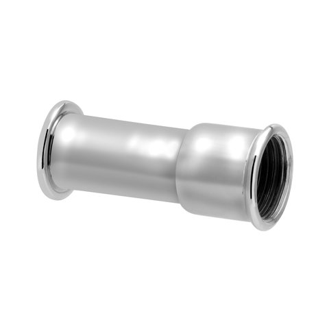 Extensor Cromado Prolongador Longo Torneira Chuveiro 1/2''