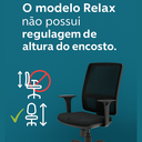 Ver imagem 6 de Cadeira Presidente Brizza Relax Assento Poliéster