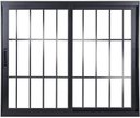 Ver imagem 1 de Vitro de Aluminio 2 Folhas com Grade Linha Premium:1,00 X 1,50/preto