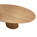 Ver imagem 5 de Mesa de Jantar Cone Oval 120x80 Cm Tampo Freijó Base Freijó Freijó Personal Art Design