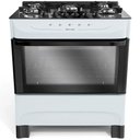 Ver imagem 3 de Fogão Mueller MFV5BB 5 Bocas Automático Mesa Vidro Temperado com Ultra Chama