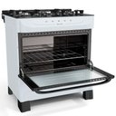 Ver imagem 4 de Fogão Mueller MFV5BB 5 Bocas Automático Mesa Vidro Temperado com Ultra Chama