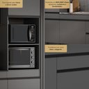 Ver imagem 4 de Cozinha Completa Suspensa 9 Portas 1 Gaveta MDF MDP 313cm