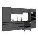 Ver imagem 6 de Cozinha Completa Suspensa 9 Portas 1 Gaveta MDF MDP 313cm
