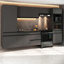 Ver imagem 1 de Cozinha Completa Suspensa 9 Portas 1 Gaveta MDF MDP 313cm