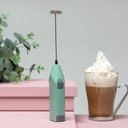 Ver imagem 4 de Mini Mixer Batedor Misturador Giratório a Pilha para Café Cappuccino Milk Shake e Ovos