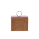 Ver imagem 1 de Caixa Decorativa em MDF e Ferro Prata 15cm 23538g Mart