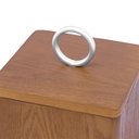 Ver imagem 2 de Caixa Decorativa em MDF e Ferro Prata 15cm 23538g Mart