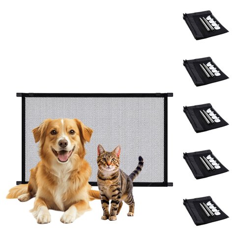 Tela de Proteçao Escada Corredor Kit 5 Uni Pet Gato Cachorro Bebe Criança Resistente Seguro