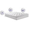 Colchão King Cama Inbox Super Molas Ensacadas 193x203 Confort Snow - 3