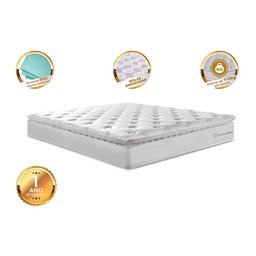 Colchão King Cama Inbox Super Molas Ensacadas 193x203 Confort Snow - 4 Colchão King Cama Inbox Super Molas Ensacadas 193x203 Confort Snow - 4