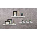 Ver imagem 2 de Kit 3 Prateleiras Retas Prat-K Decorare Branco 1,5X10X40Cm