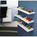 Ver imagem 3 de Kit 3 Prateleiras Retas Prat-K Decorare Branco 1,5X10X40Cm