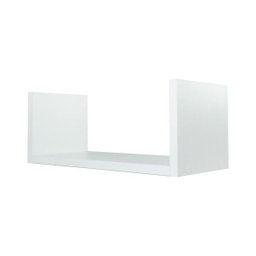 Kit Prateleiras U Estante De Livros Branco 60 Cm 3 Unidades - 2