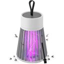 Ver imagem 1 de Mosquito Trap Zaer Lâmpada Mata de Mosquitos Portátil Lâmpadas Mosquiteiras Elétricas Led Luz Uv Usb