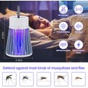 Ver imagem 3 de Mosquito Trap Zaer Lâmpada Mata de Mosquitos Portátil Lâmpadas Mosquiteiras Elétricas Led Luz Uv Usb