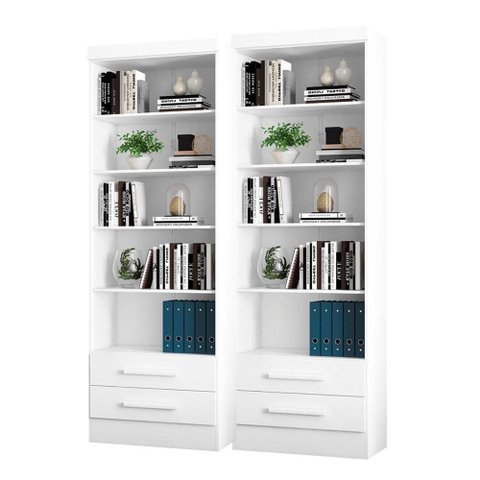 Conjunto Livreiros Ravena Branco
