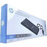 Kit Teclado e Mouse com Fio HP 160 USB Preto - 6HD76AA - 4