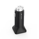 Ver imagem 2 de Carregador Veicular C3 Tech 2.4A 2 USB + Cabo Micro USB
