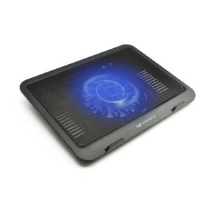 Base Notebook Com Cooler Led Azul Ate 14p Nbc-11bk C3tech