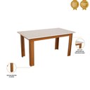 Ver imagem 2 de Mesa Retangular Grande Luiza Mdf 135 Cm