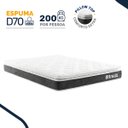 Ver imagem 3 de Colchão de Espuma D70 Pillow Top Ortopédico Ultra D70 Casal 138cm