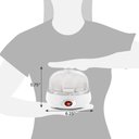 Ver mais imagens de Elite Gourmet Cozedor de Ovos Elétrico 7 Unidades com Auto-desligamento (branco)
