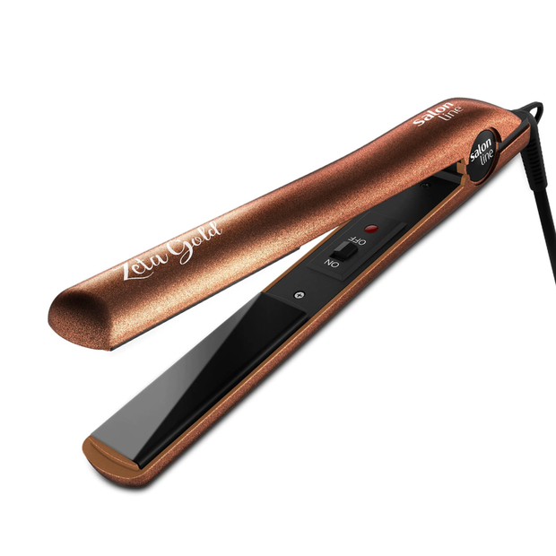 Salon Line Prancha Alisadora Zeta Gold Bivolt | MadeiraMadeira