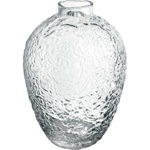 Vaso Decorativo Enfeite Home&Co Vidro 26x20x20cm Transparente