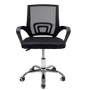 Ver imagem 3 de Kit 4 Cadeiras Escritório Home Office Giratória Preto