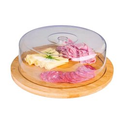 Porta Bolo Boleira Tampa Acrílica 28cm Class Home - 5