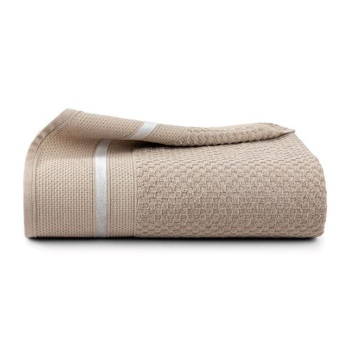 Toalha de Banho Medeli 1,50m X 80cm 01 Peça 100% Algodão Toque Suave - Bege