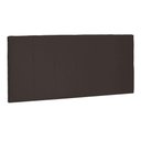Ver imagem 1 de Cabeceira Painel Cama Box Casal King Ravenna 195cm Café