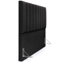Ver imagem 6 de Cabeceira Cama Box King 195 cm Dália W01 Linho Chumbo - Lyam Decor