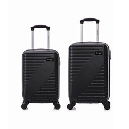 Kit Mala de Bordo 10kg e 8kg Preta Rodas 360 Chicago Swiss Move - 3