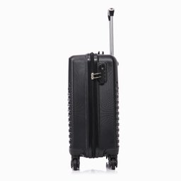 Kit Mala de Bordo 10kg e 8kg Preta Rodas 360 Chicago Swiss Move - 5